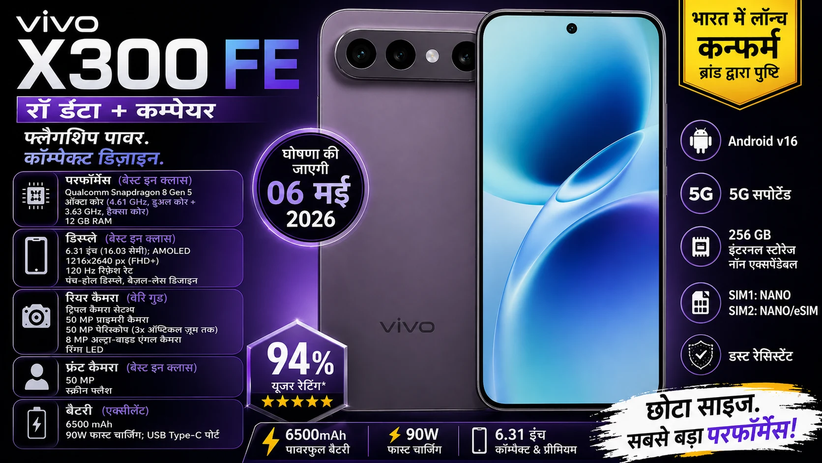 Vivo X300 FE