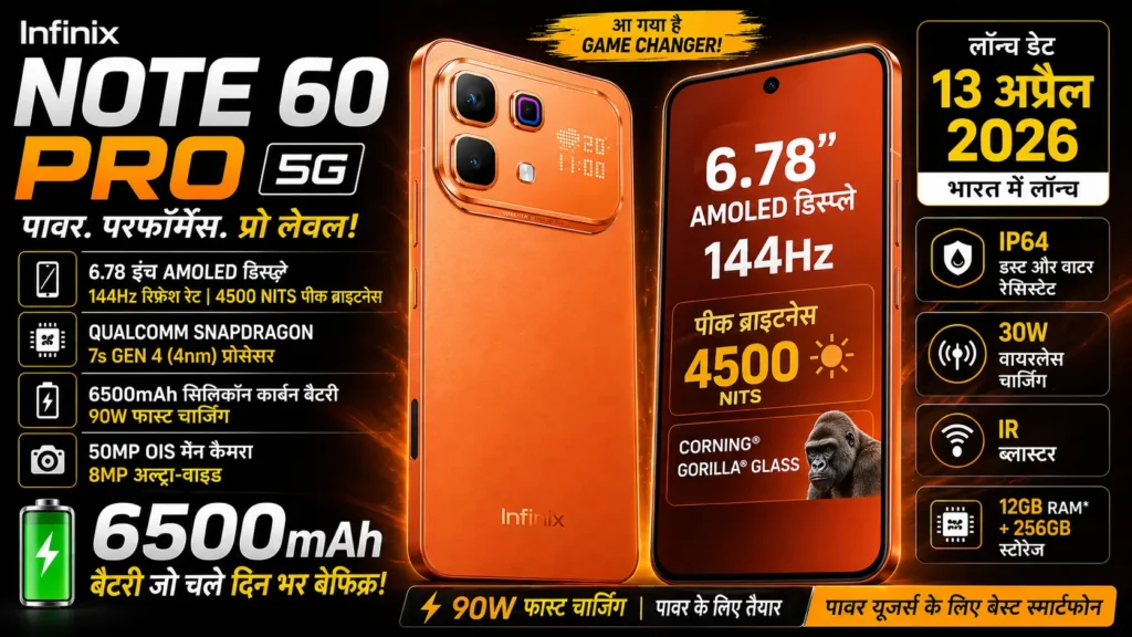 Infinix Note 60 Pro 5G